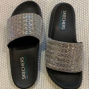 Sketchers glitter sandals
